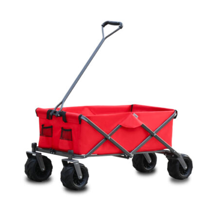 Customizable All-Purpose Utility Wagon: Foldable Design for Garden, Camping, Picnic & Beach Adventures
